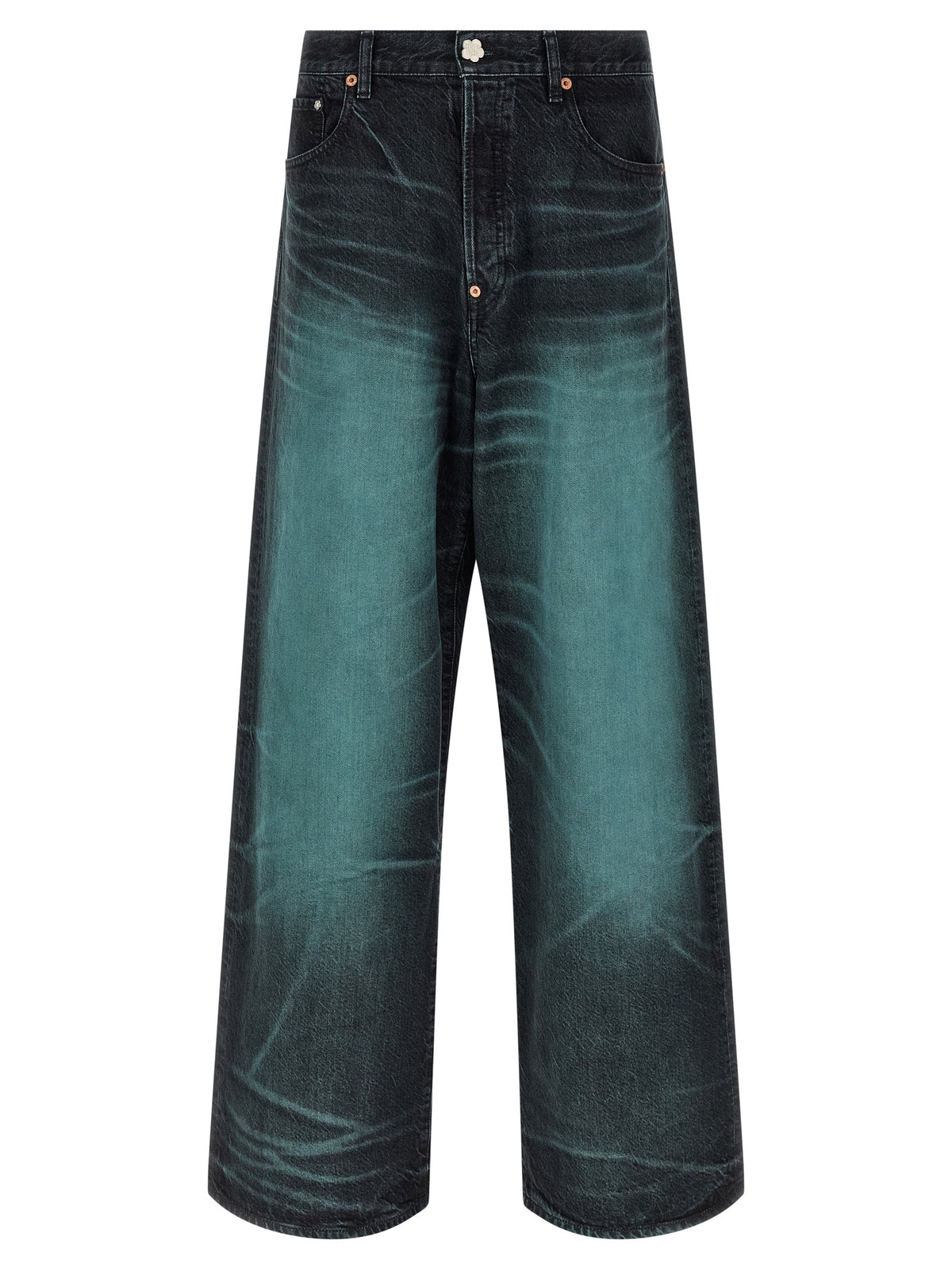 Jean en jean de coton bleu Kenzo