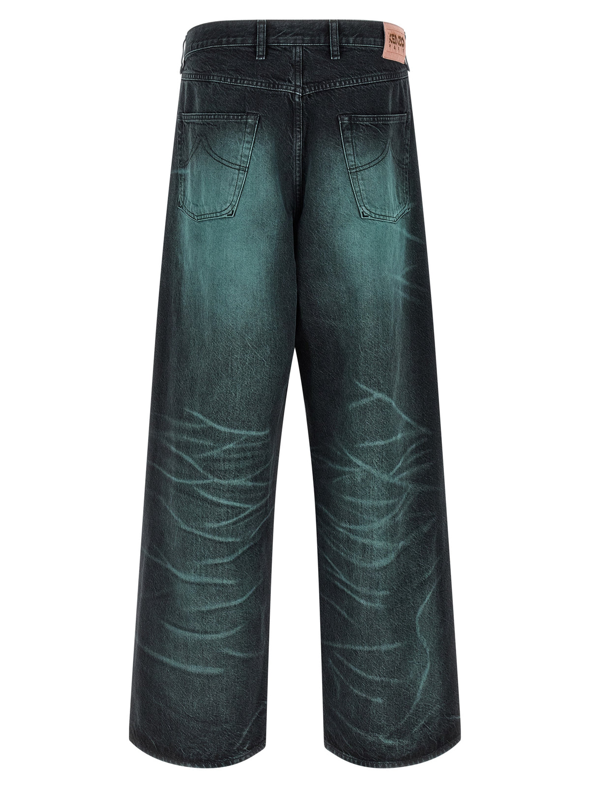 Jean en jean de coton bleu Kenzo