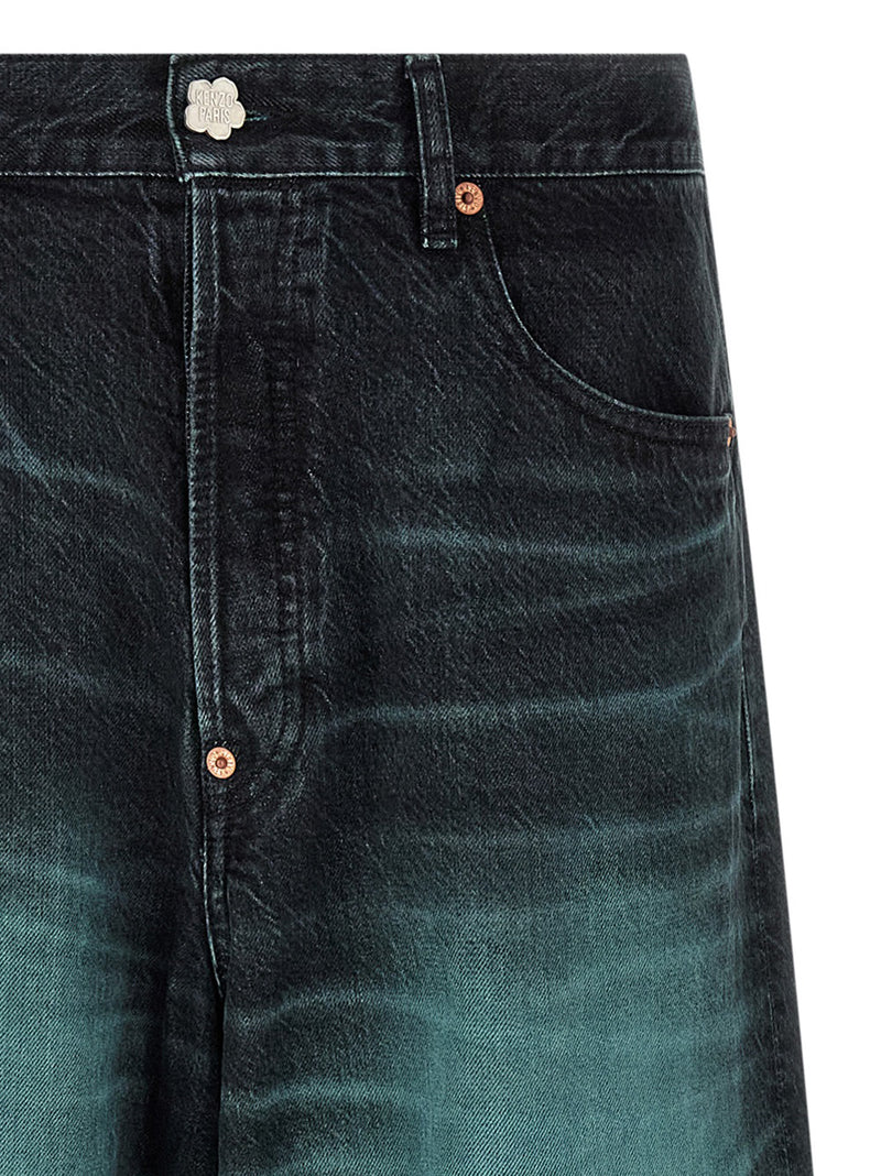 Jean en jean de coton bleu Kenzo