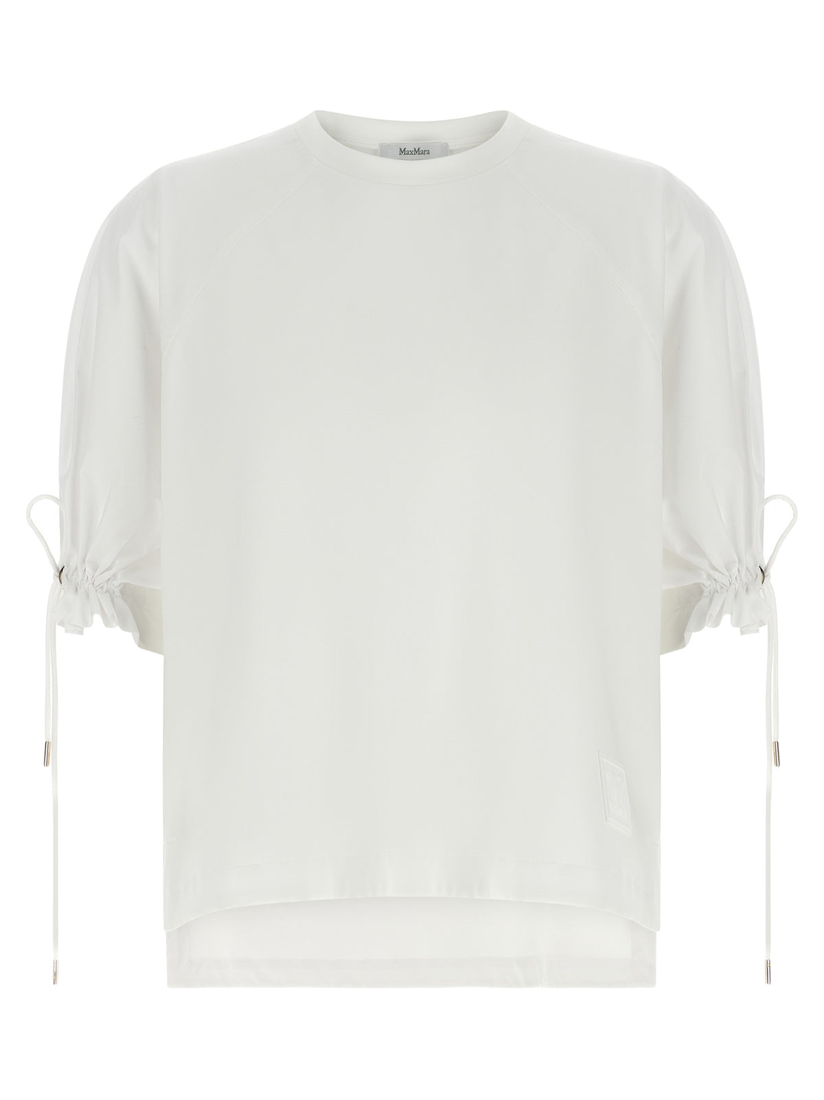 Max Mara White Polyamide T-Shirt