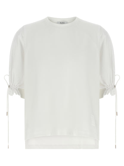 Max Mara White Polyamide T-Shirt