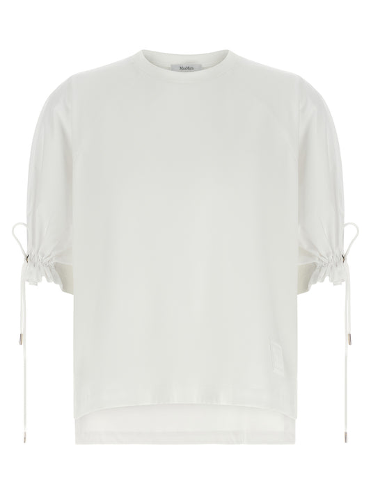 T-shirt blanc en polyamide Max Mara
