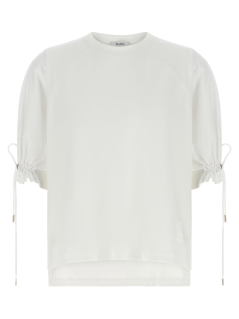 Max Mara White Polyamide T-Shirt