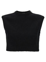 Max Mara Black Cotton Cardigan