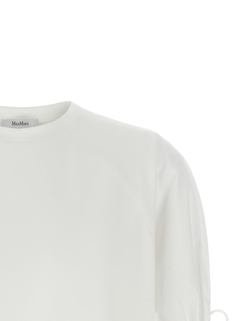 Max Mara White Polyamide T-Shirt