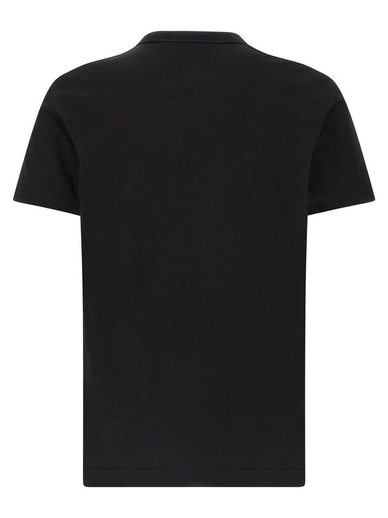 Dolce & Gabbana Black Cotton T-Shirt for Men