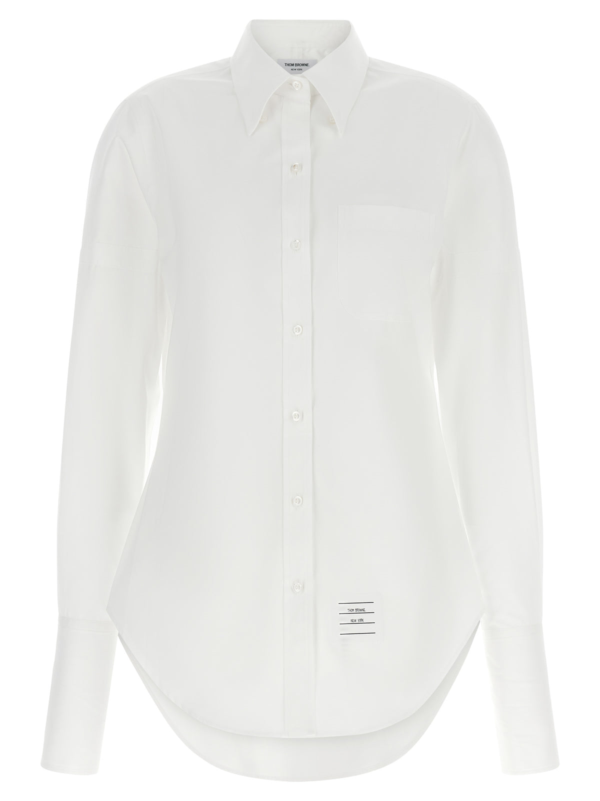 Chemisier en coton blanc Thom Browne