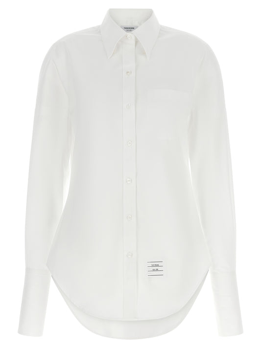 Chemisier en coton blanc Thom Browne
