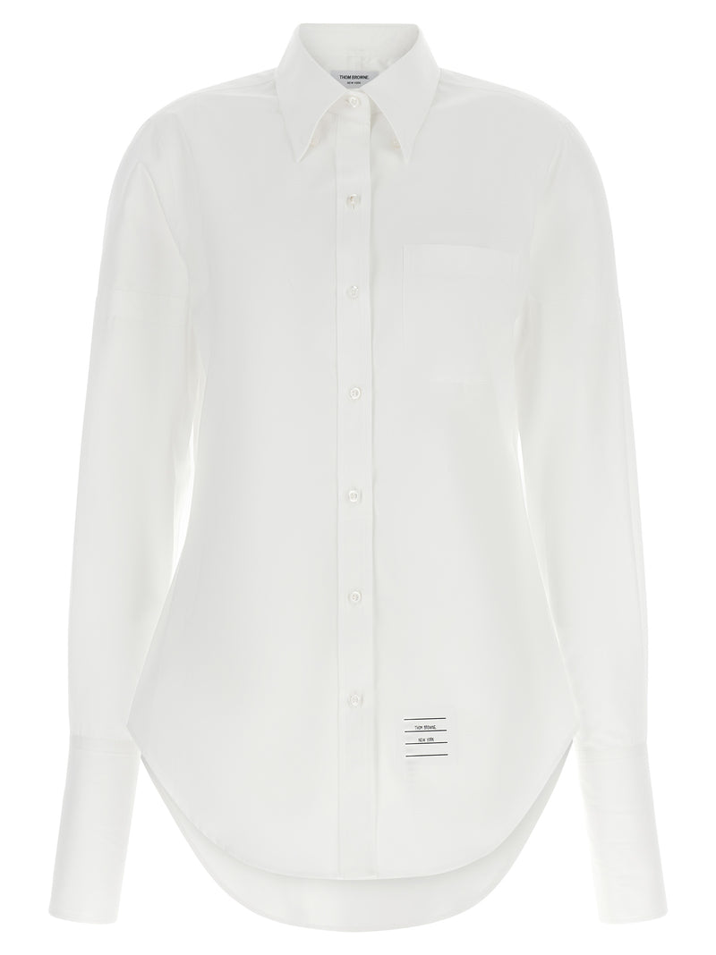 Chemisier en coton blanc Thom Browne