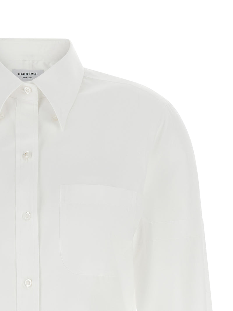 Chemisier en coton blanc Thom Browne