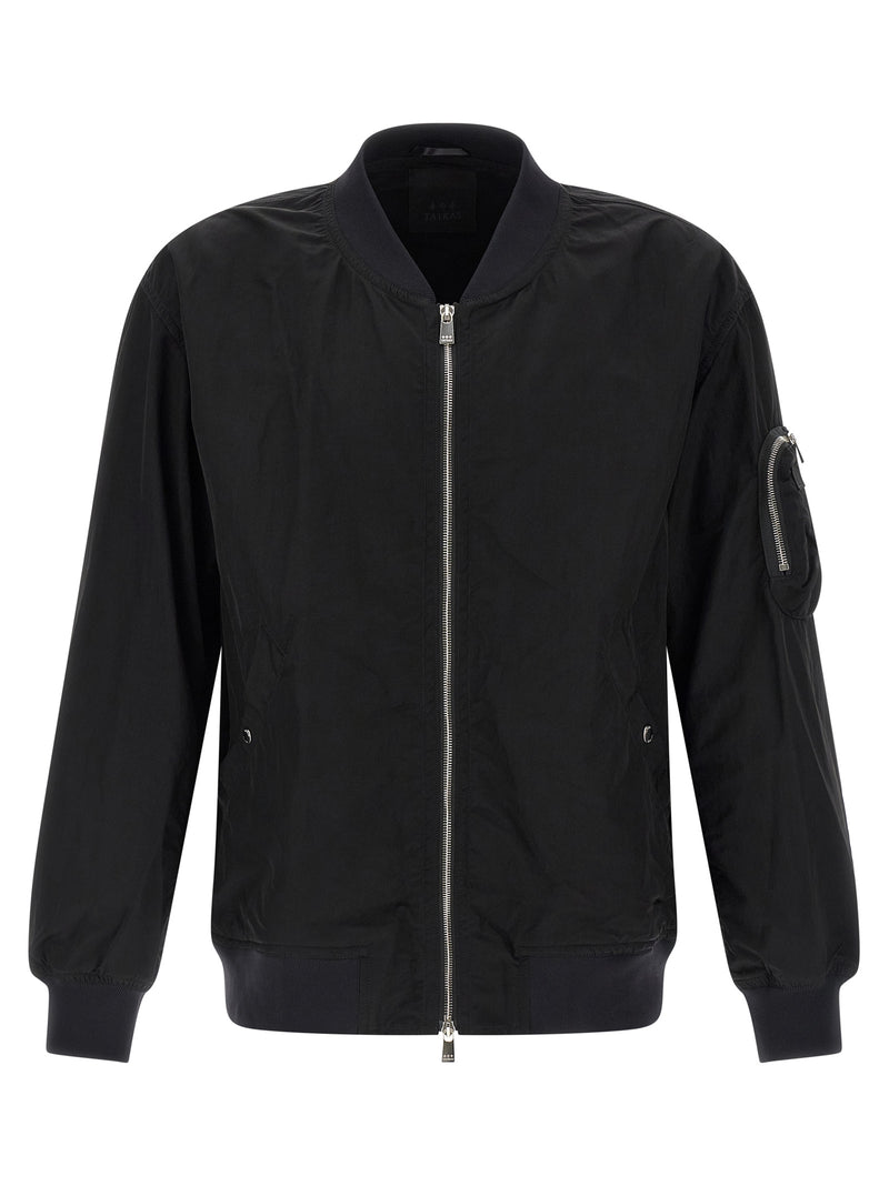 Blouson aviateur Tatras en nylon noir