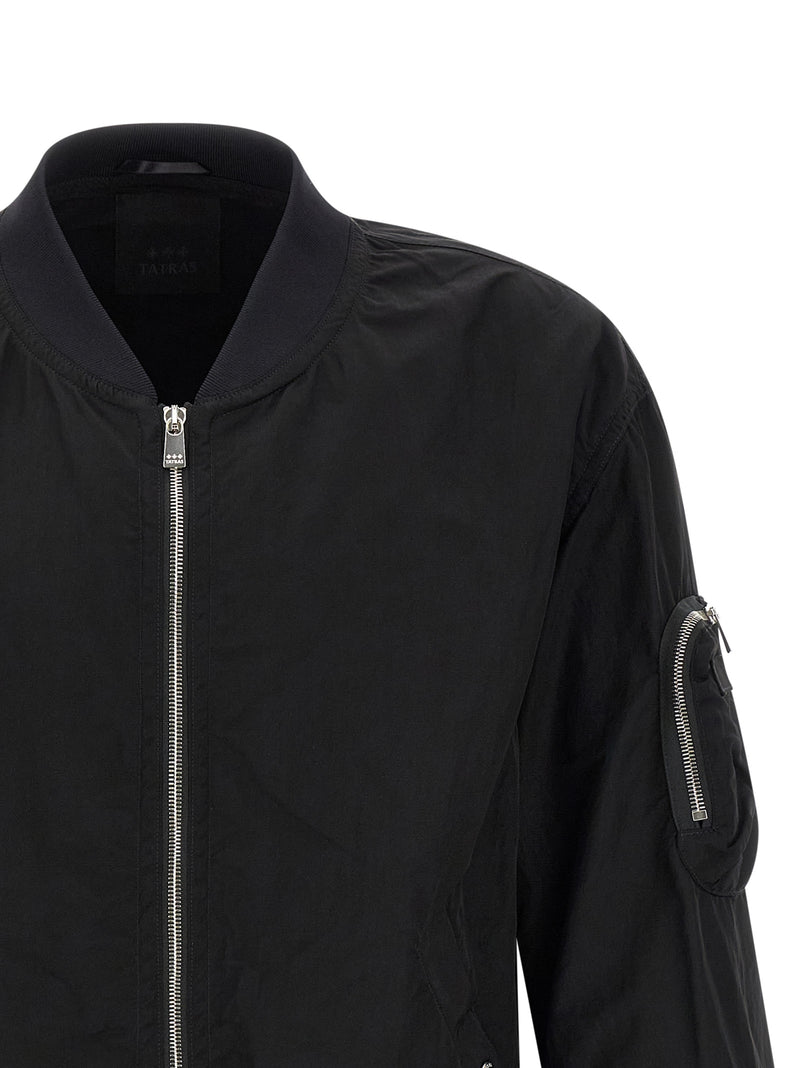 Blouson aviateur Tatras en nylon noir