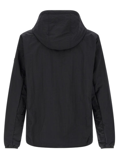 Tatras Black Nylon Shell Jacket