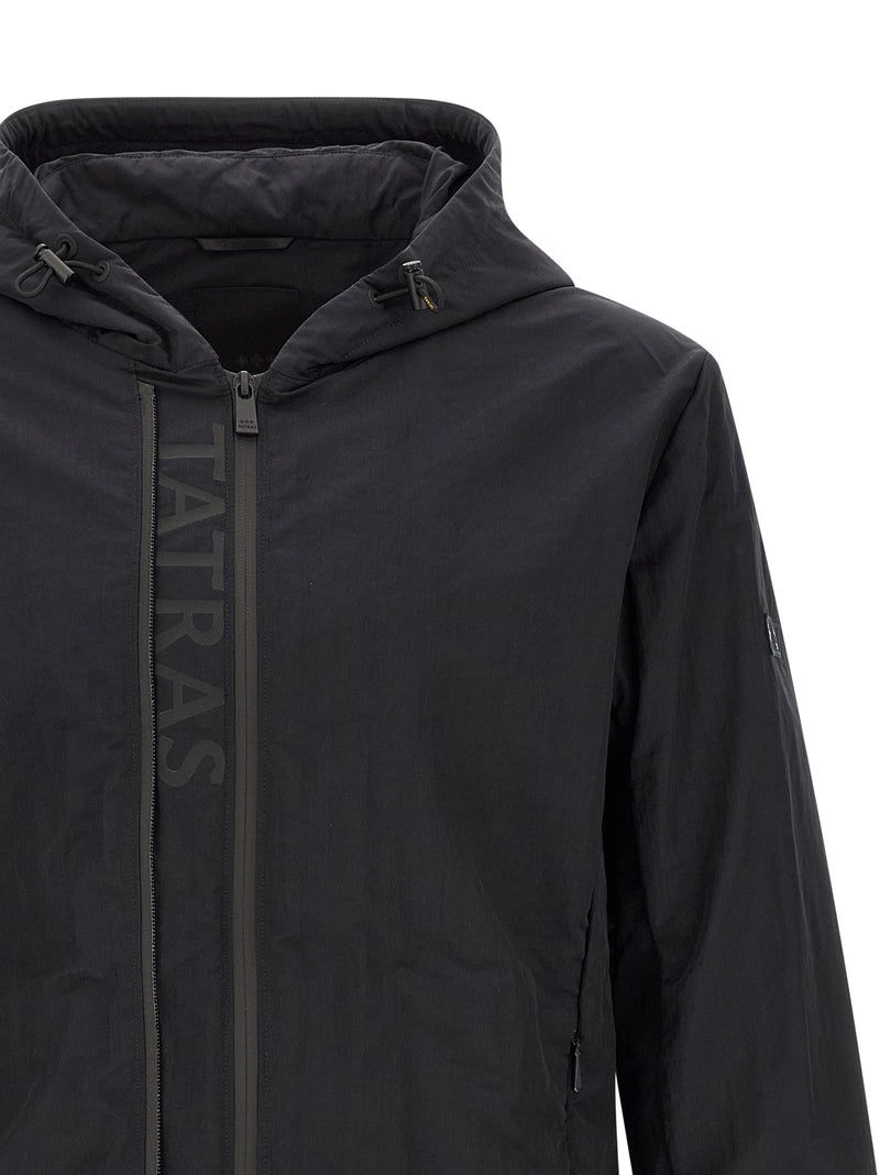 Veste en nylon noir Tatras