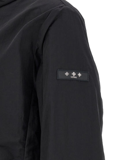 Tatras Black Nylon Shell Jacket