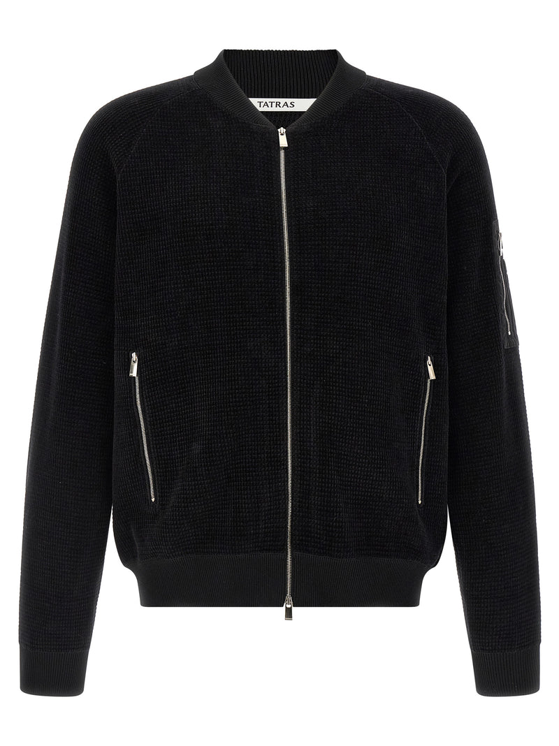 Bomber en coton noir Tatras