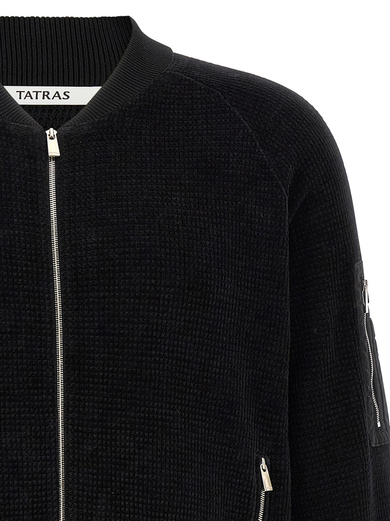 Bomber en coton noir Tatras