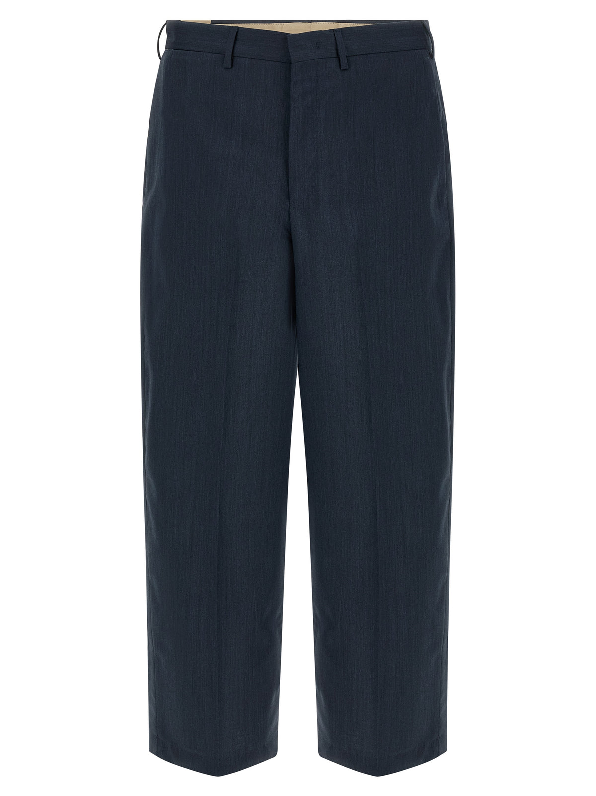Pantalon de costume PT Torino en laine vierge bleu