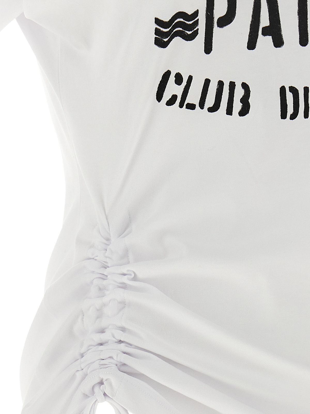 T-shirt Balmain bicolore en coton