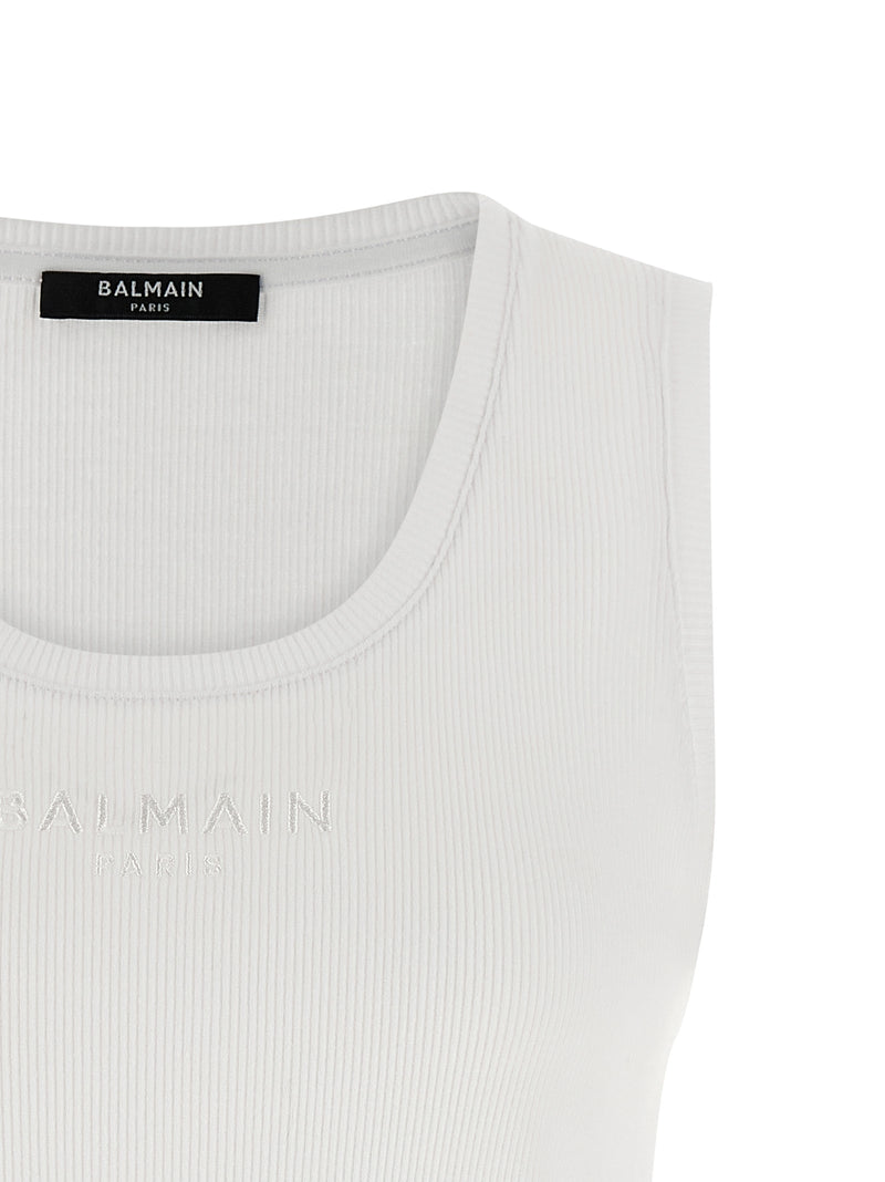 Débardeurs Balmain en coton blanc