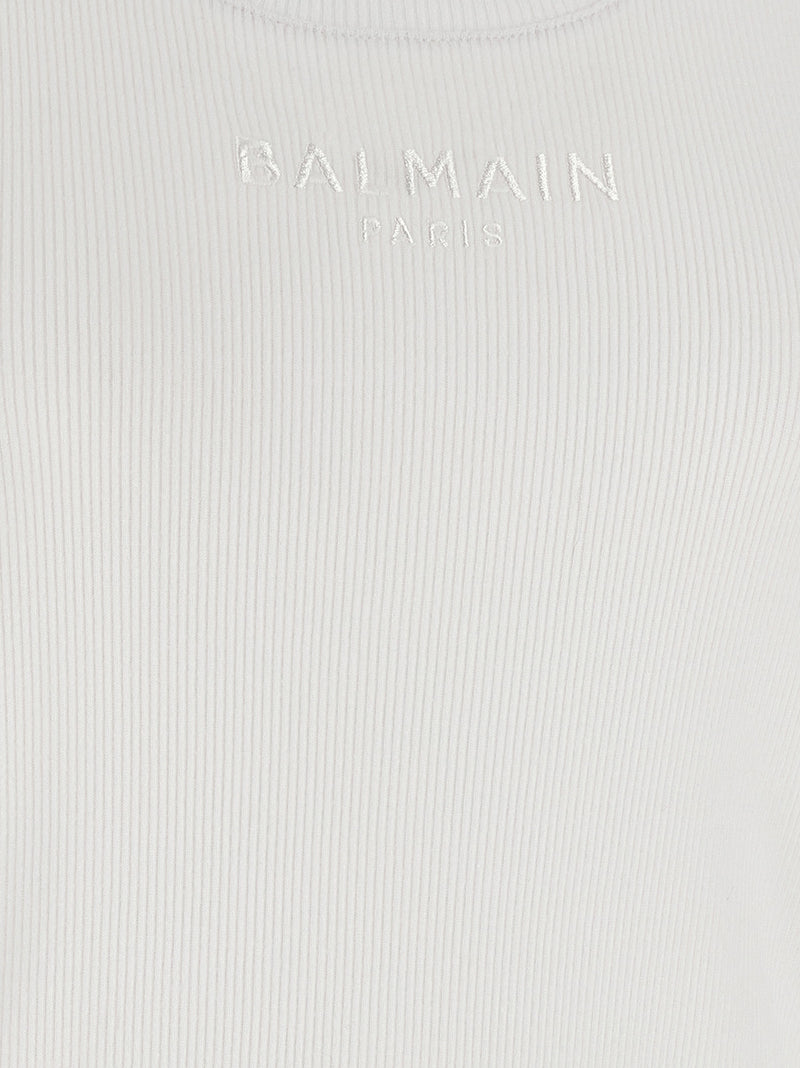 Débardeurs Balmain en coton blanc