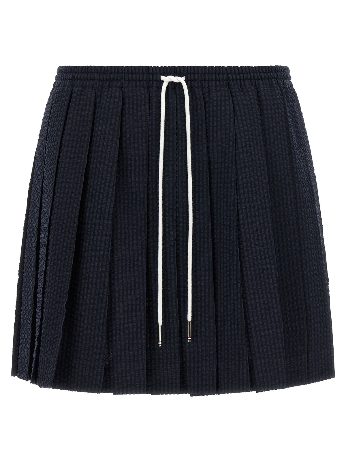 Jupe longue en laine bleue Thom Browne