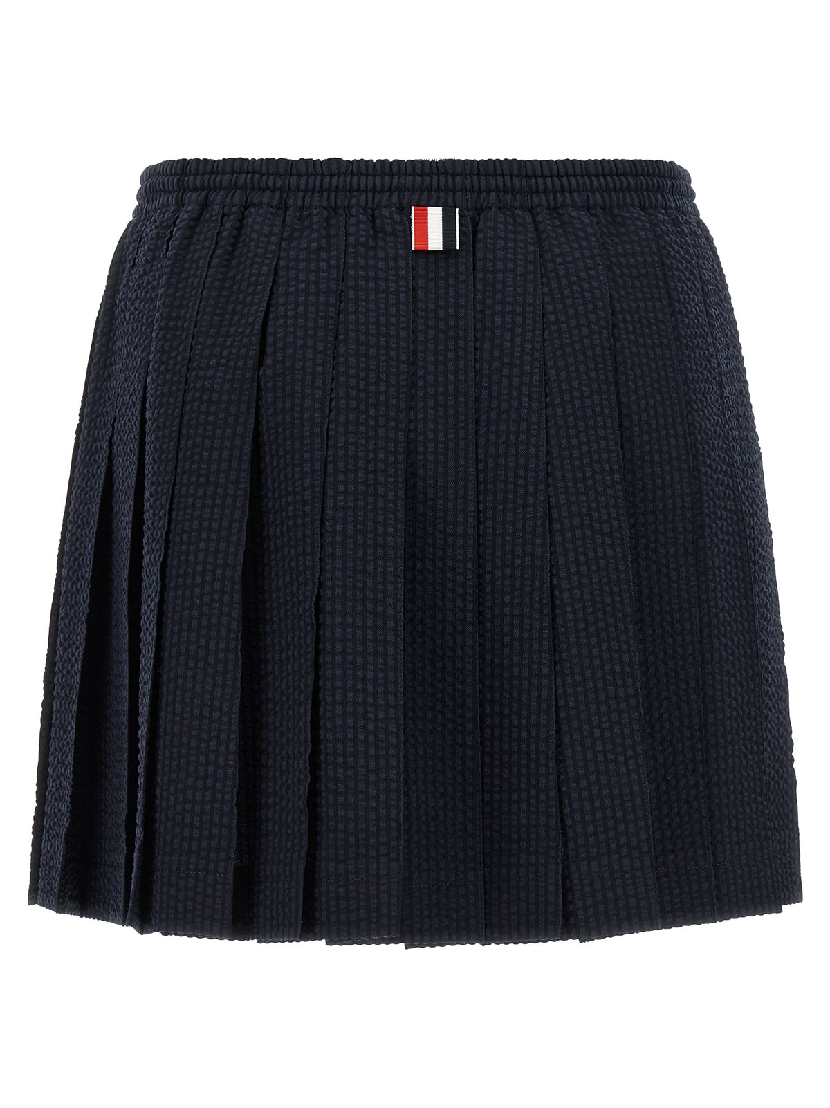 Jupe longue en laine bleue Thom Browne