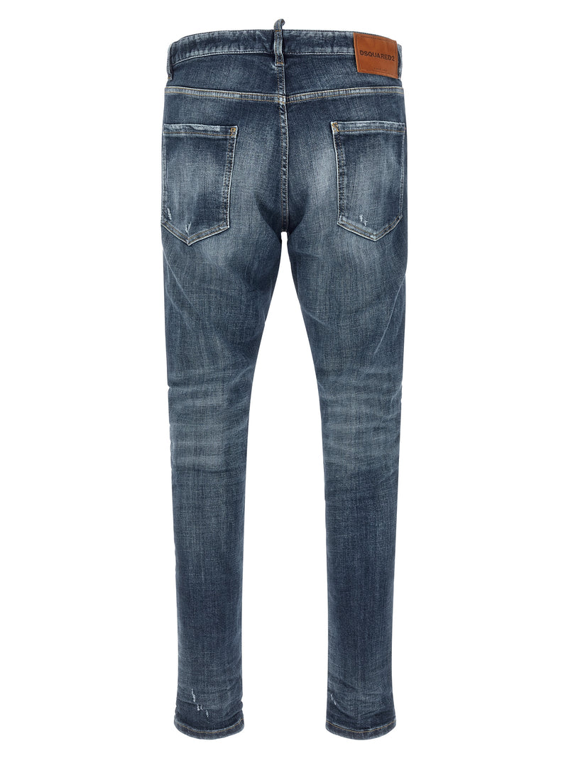 Jean slim en coton bleu Dsquared²