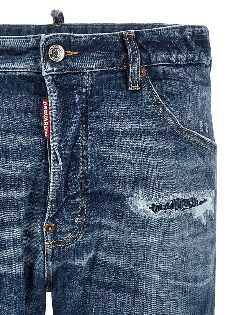 Jean slim en coton bleu Dsquared²