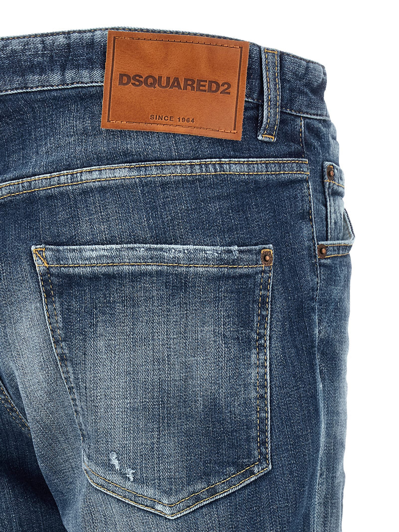 Jean slim en coton bleu Dsquared²