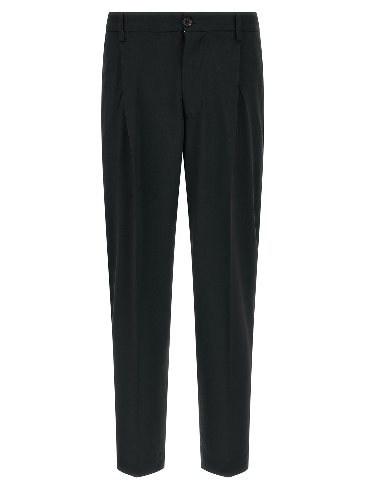 Pantalon décontracté en polyester noir Department 5
