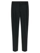 Pantalon décontracté en polyester noir Department 5