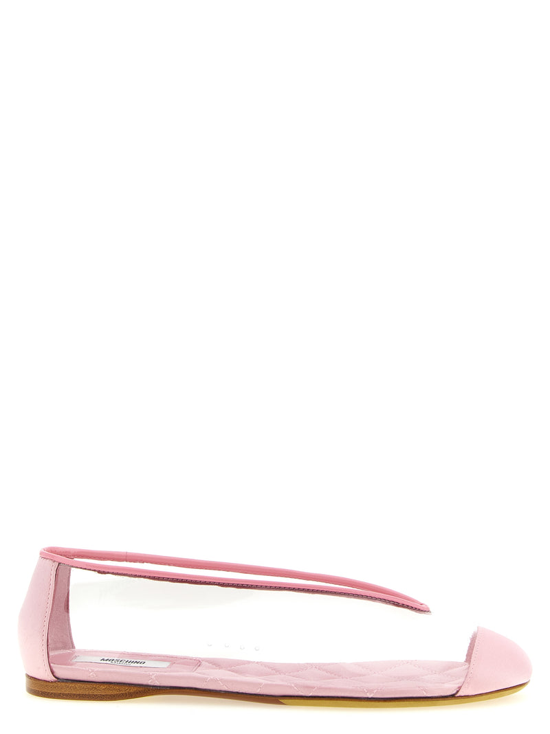 Moschino Multicolor PVC Ballet Flats - Chic Women's Footwear