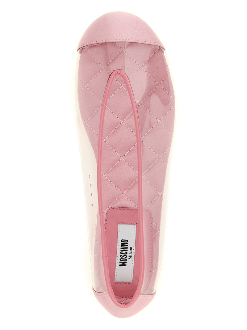 Moschino Multicolor PVC Ballet Flats - Chic Women's Footwear