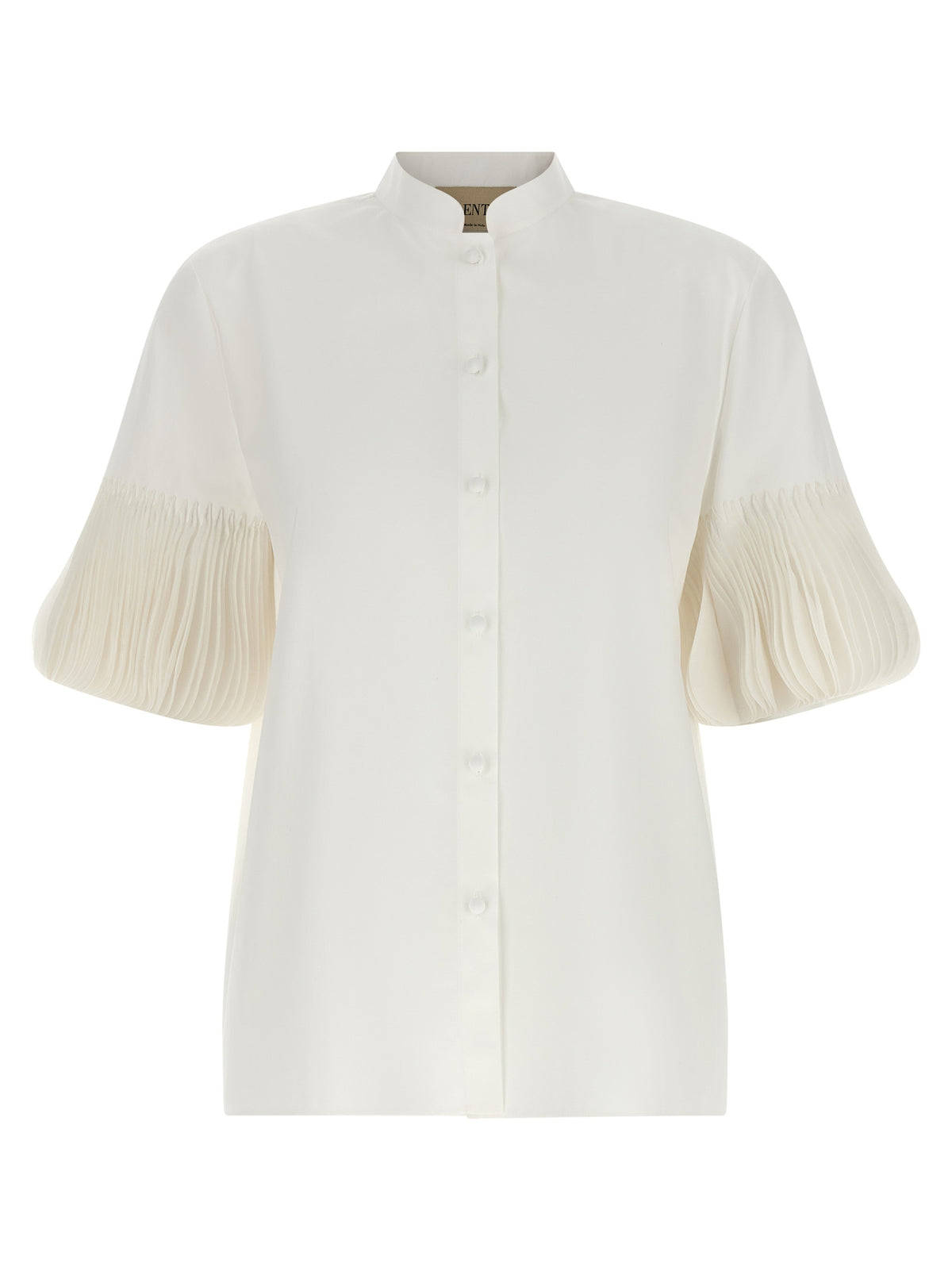 Valentino Garavani White Cotton Blouse - Elegant & Timeless