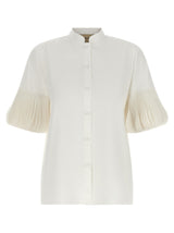 Valentino Garavani White Cotton Blouse - Elegant & Timeless