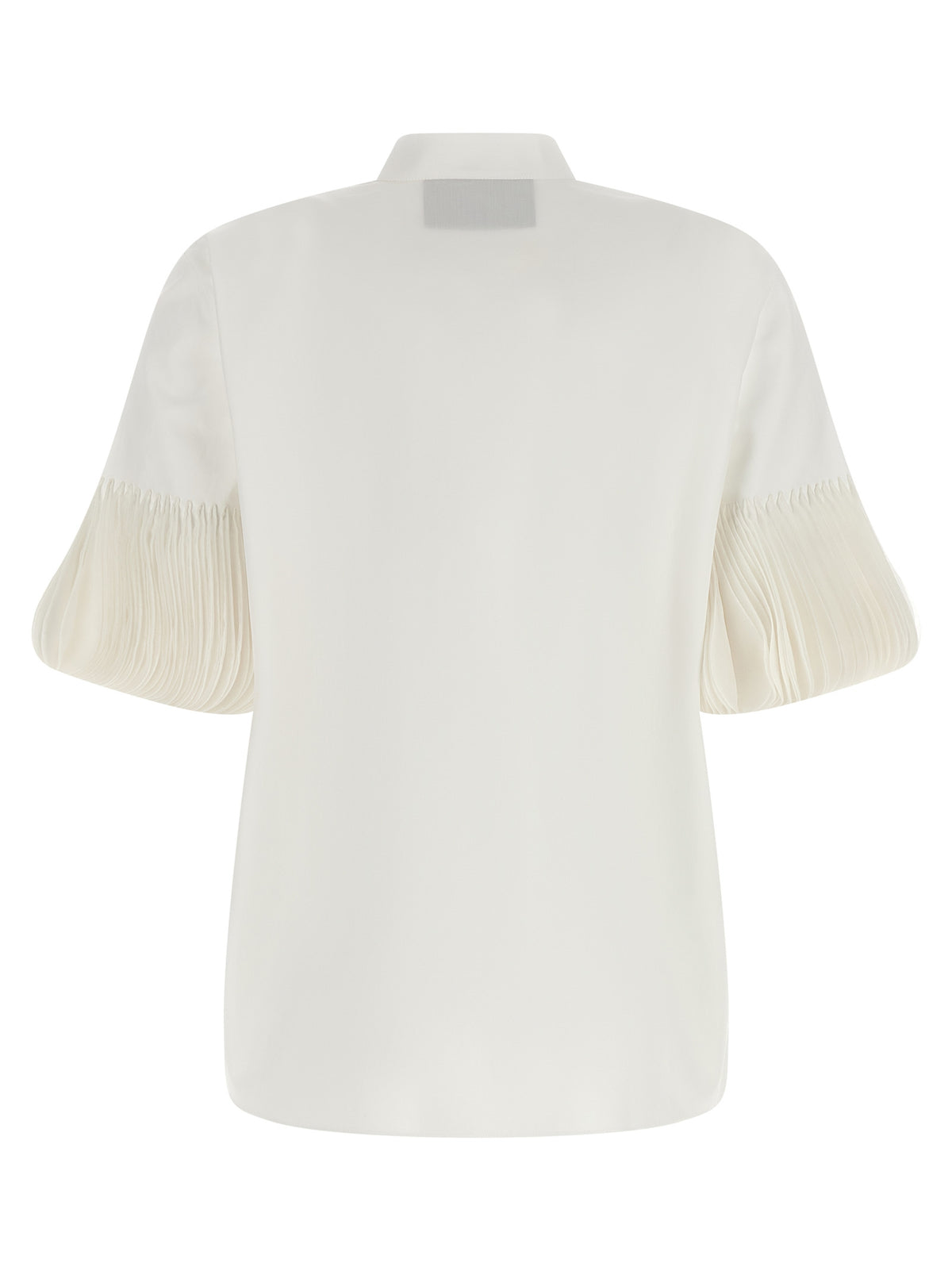 Valentino Garavani White Cotton Blouse - Elegant & Timeless