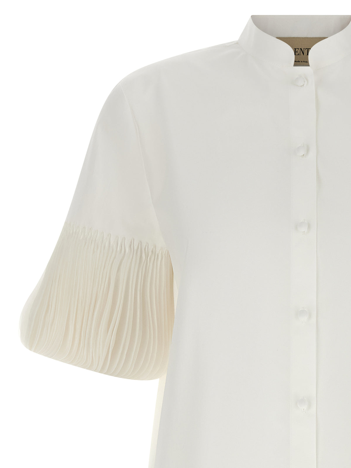 Valentino Garavani White Cotton Blouse - Elegant & Timeless