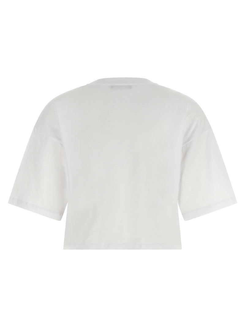Balmain White Cotton T-Shirt