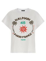 T-shirt Balmain en coton blanc