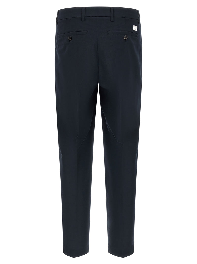 Department 5 Gin Blue Polyester Casual Pants for Men