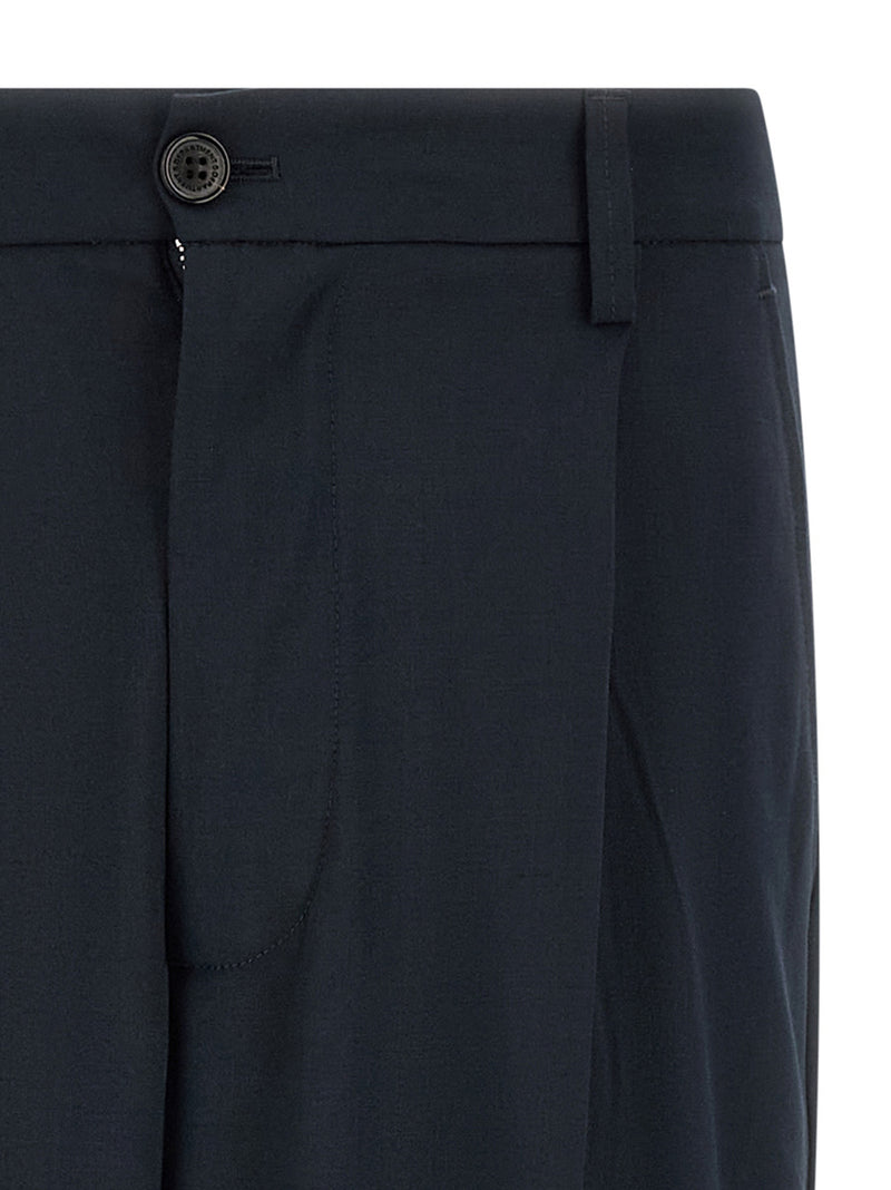Department 5 Gin Blue Polyester Casual Pants for Men