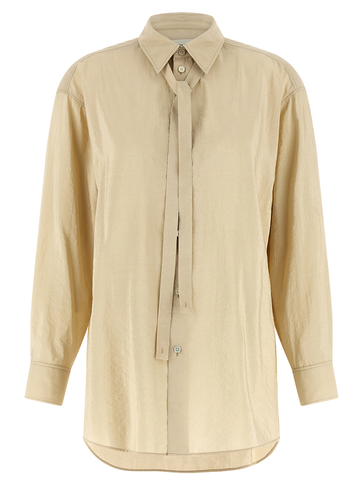 Lemaire Beige Silk Blouse