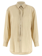 Lemaire Beige Silk Blouse