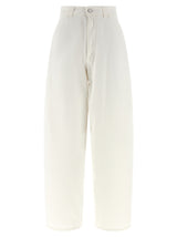 Lemaire Jean en coton blanc