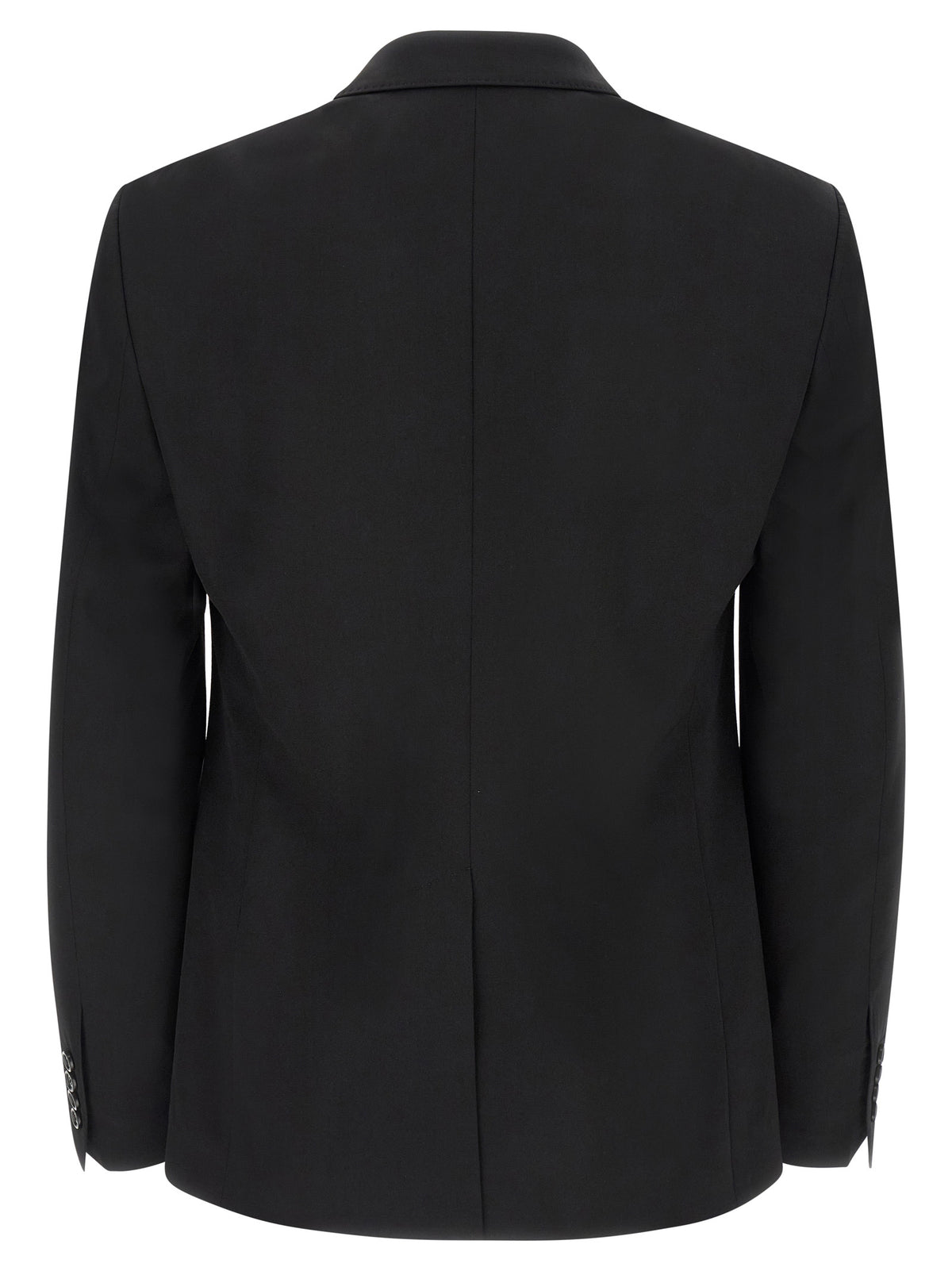 Dolce & Gabbana Black Virgin Wool Blazer - Sophisticated Style