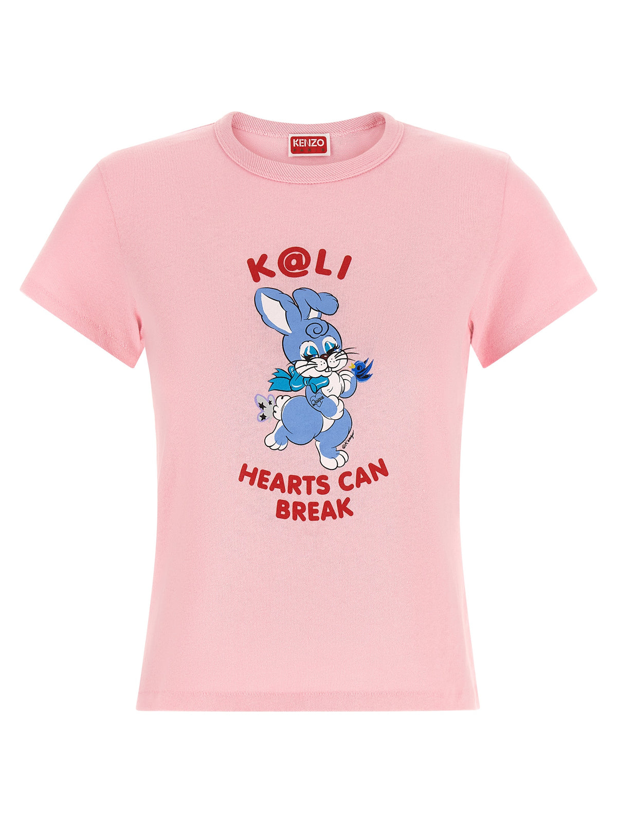 Kenzo Multicolor Cotton T-Shirt - Cartoon Design