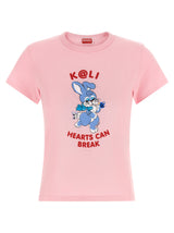 Kenzo Multicolor Cotton T-Shirt - Cartoon Design