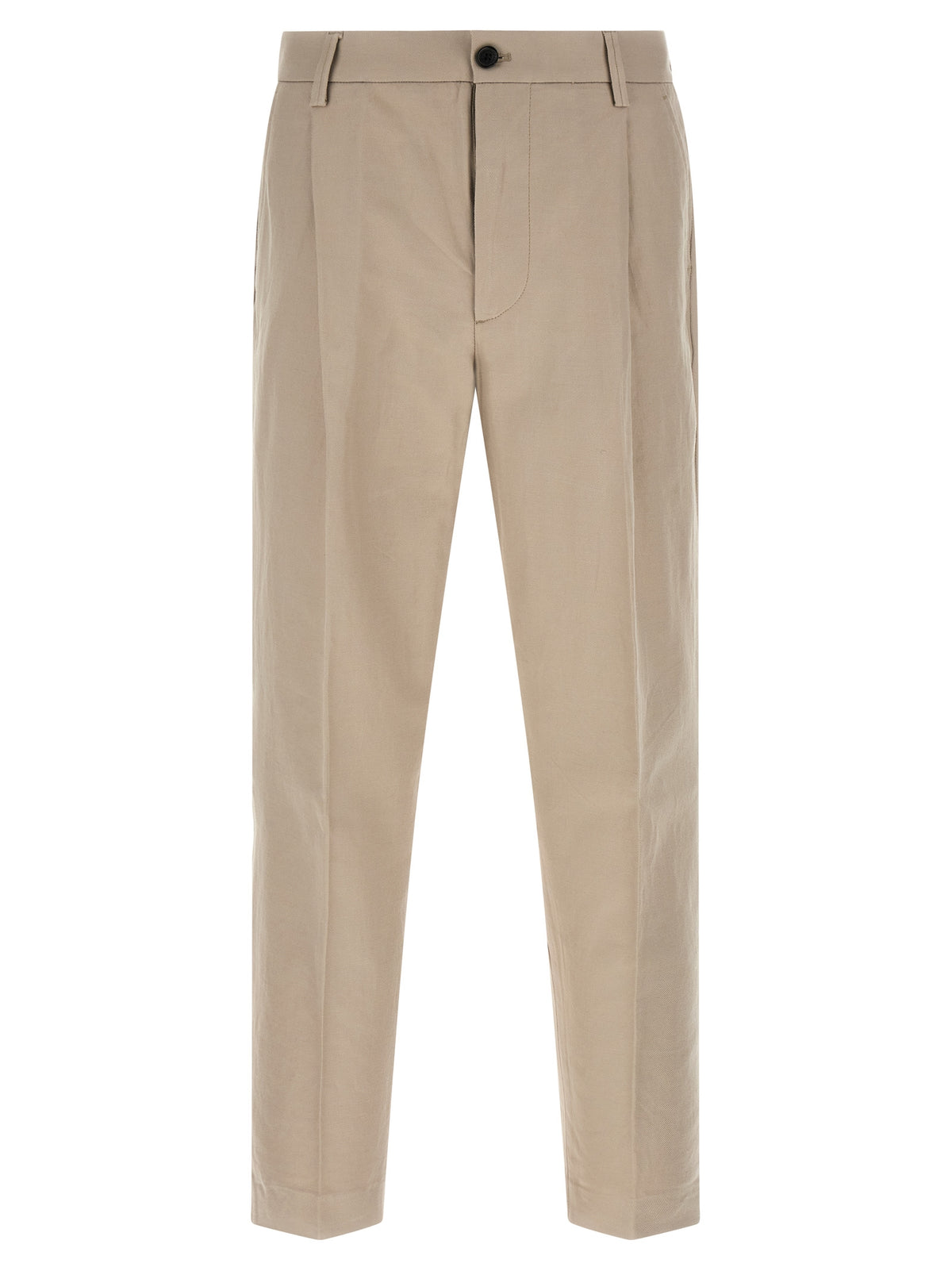 Department 5 Gin Beige Cotton Casual Pants for Men