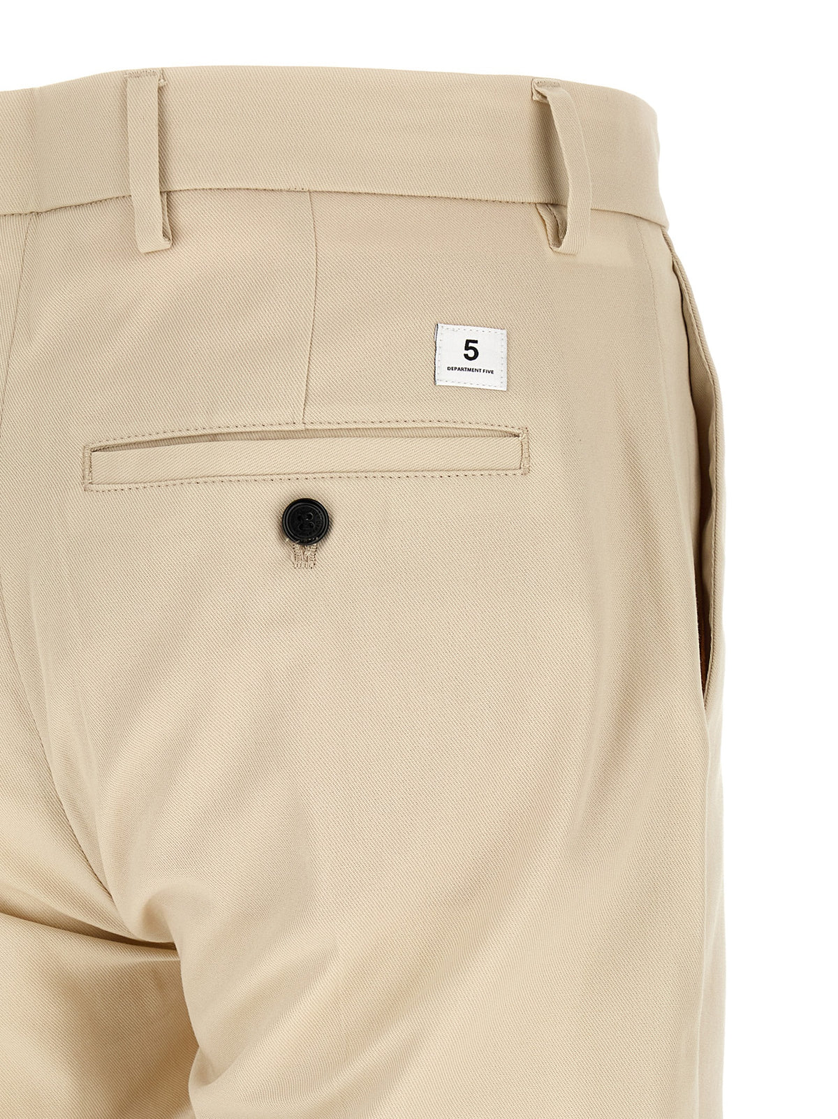 Pantalon Chino en Coton Beige Department 5